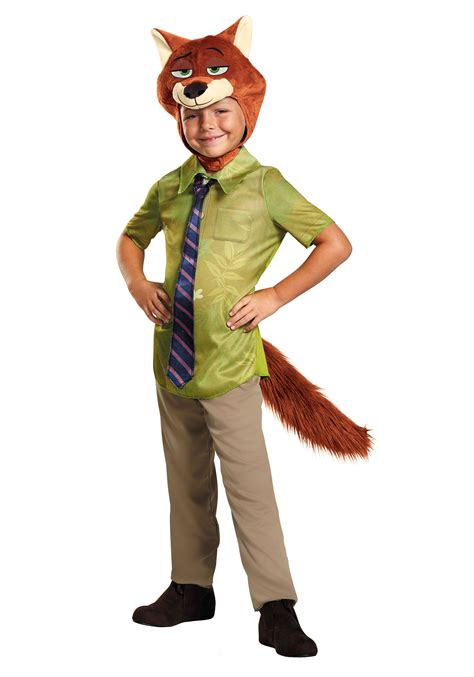 nick from zootopia costume|zootopia nick costumes.